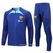 Jaqueta de Treinamento Barcelona 2022-2023 Azul